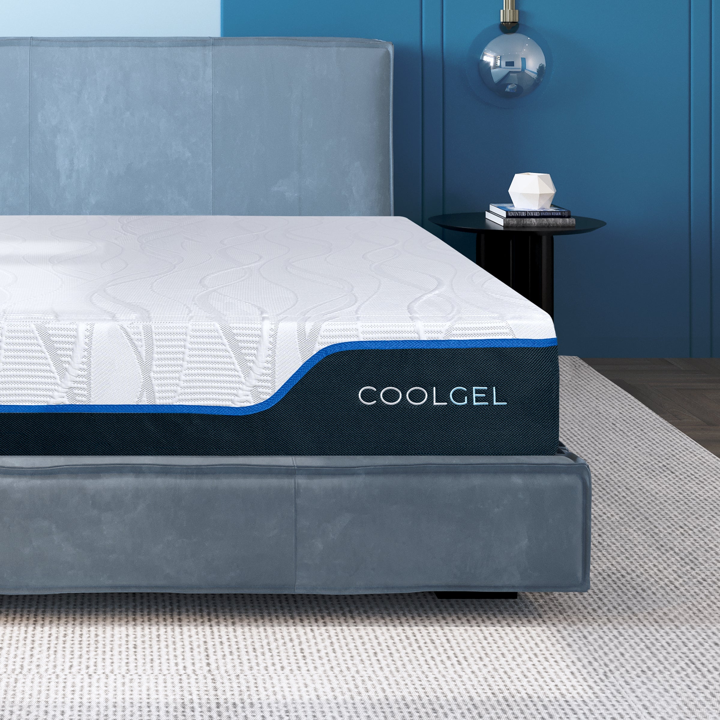 Cool Gel Memory Foam 10 Inch Antimicrobial Mattress 3.0