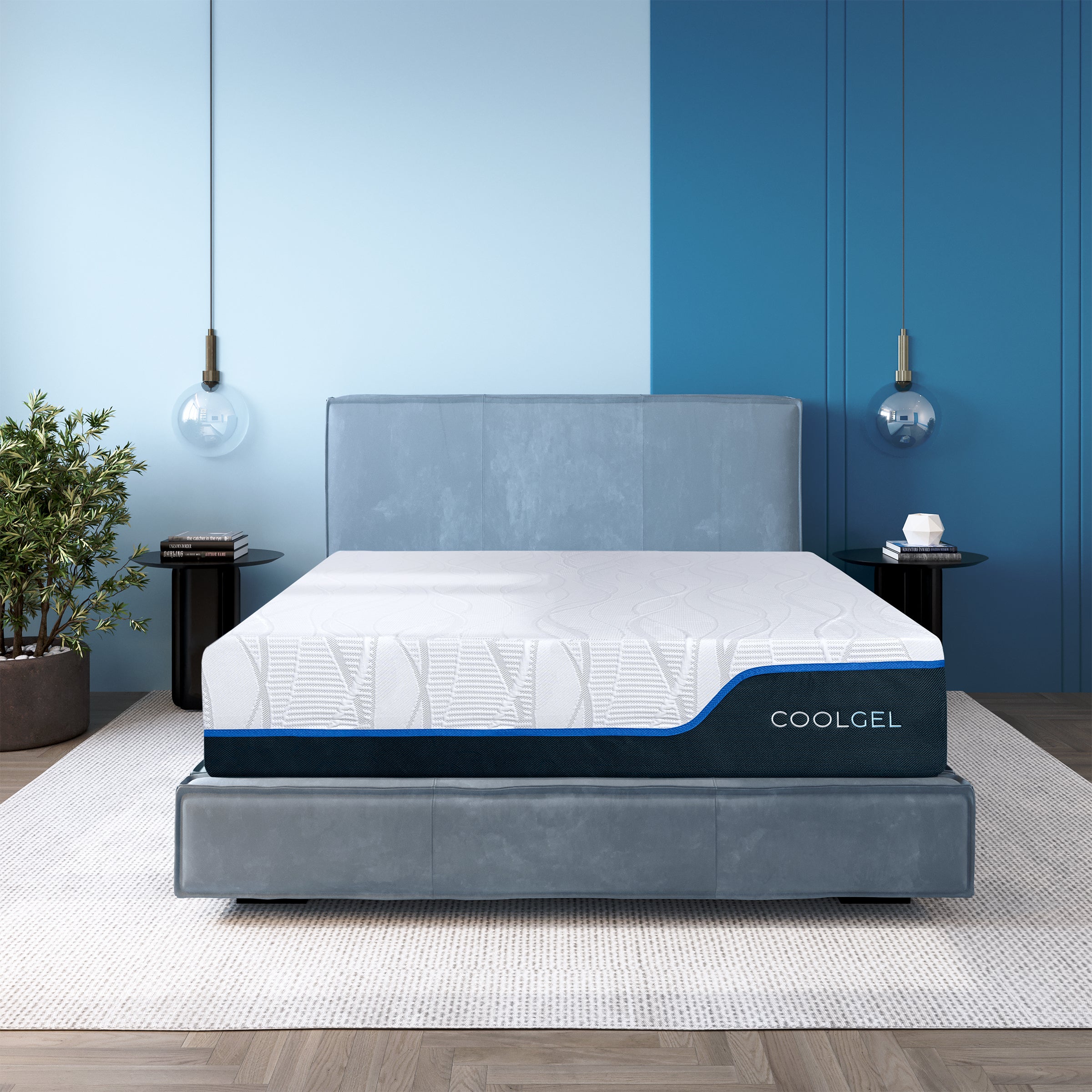 Cool Gel Memory Foam 12 Inch Antimicrobial Mattress 3.0