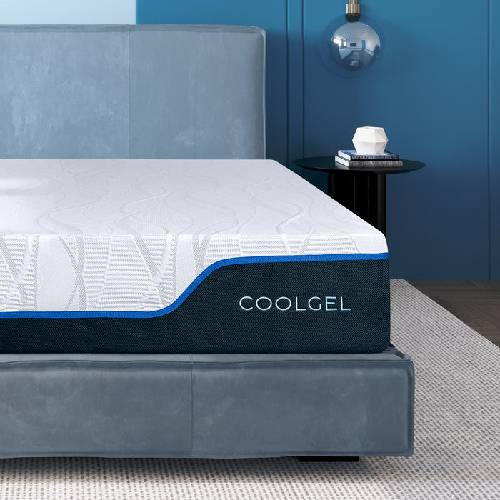 Cool Gel Memory Foam 12 Inch Antimicrobial Mattress 3.0