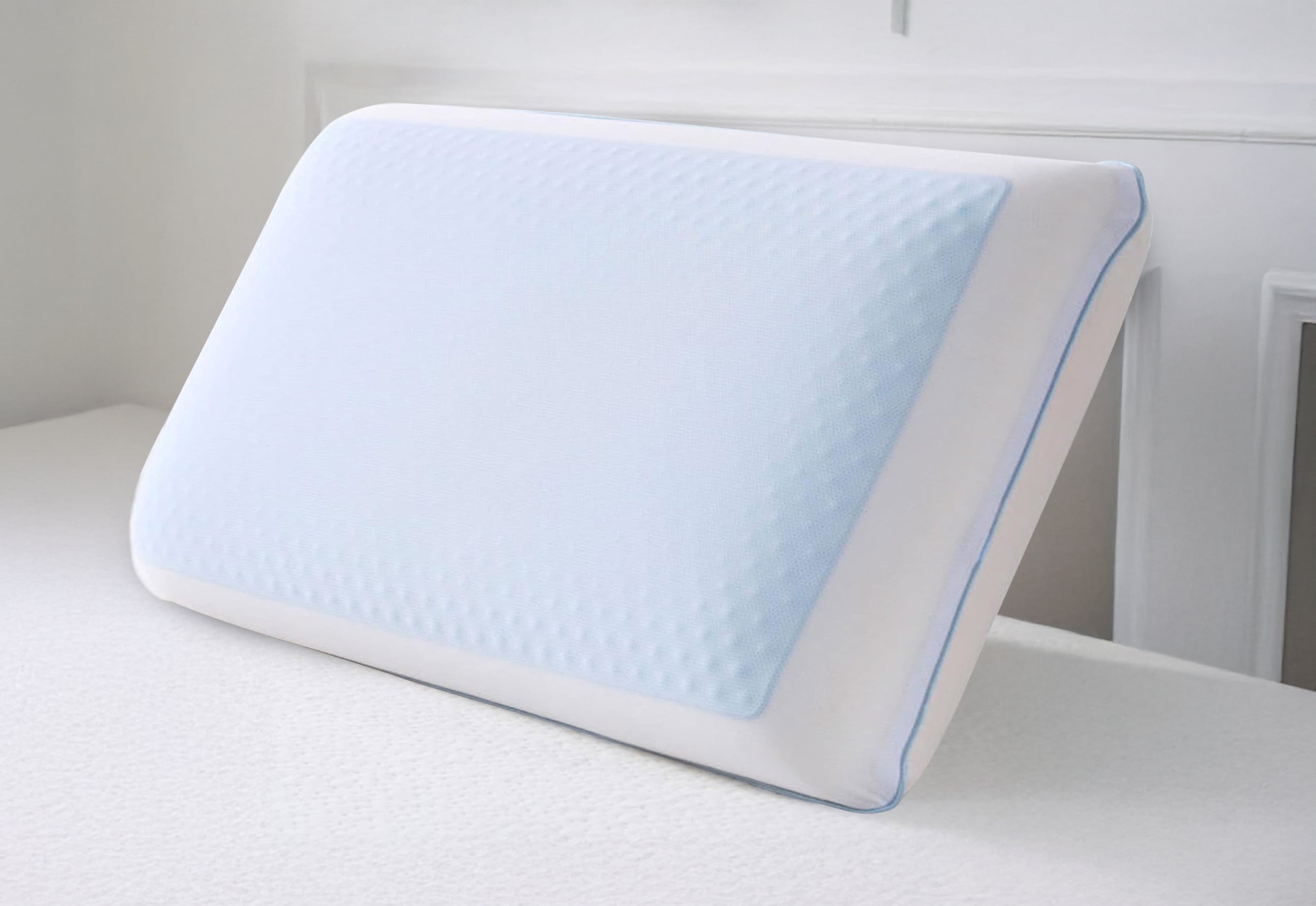 Reversible Cool Gel and Memory Foam Double-Sided Pillow, Orthopedic Support