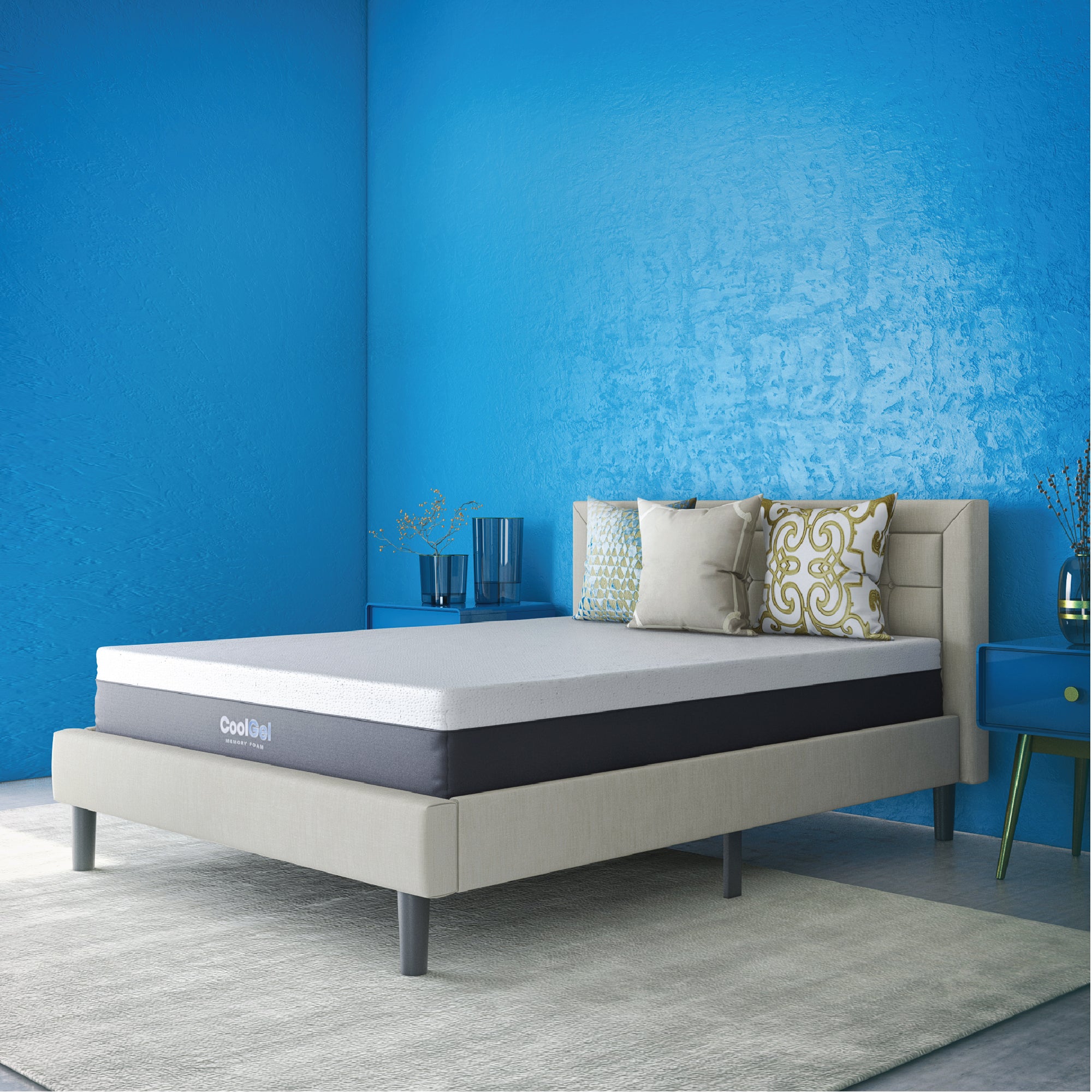 12 inch gel memory store foam mattress