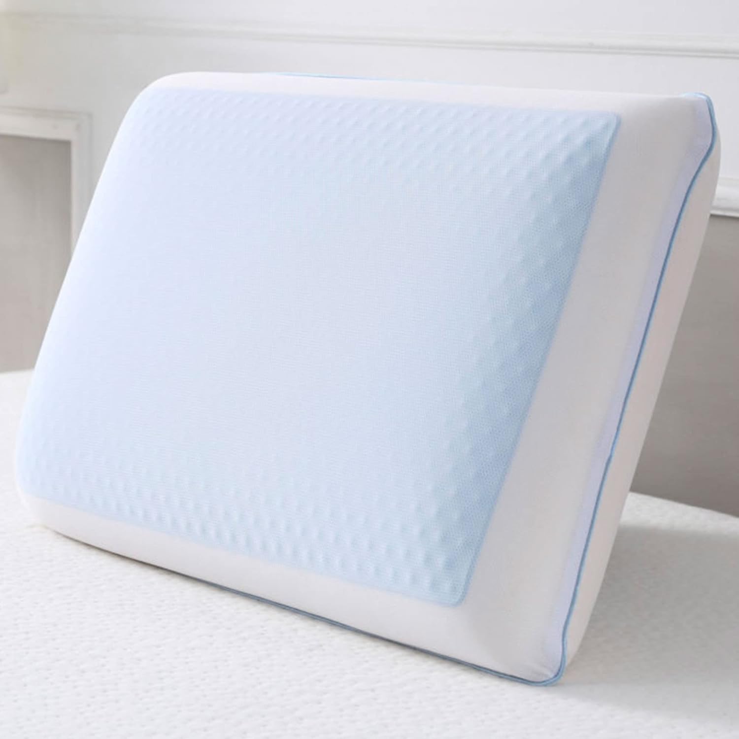 Zeopedic dual cool outlet gel memory foam pillow