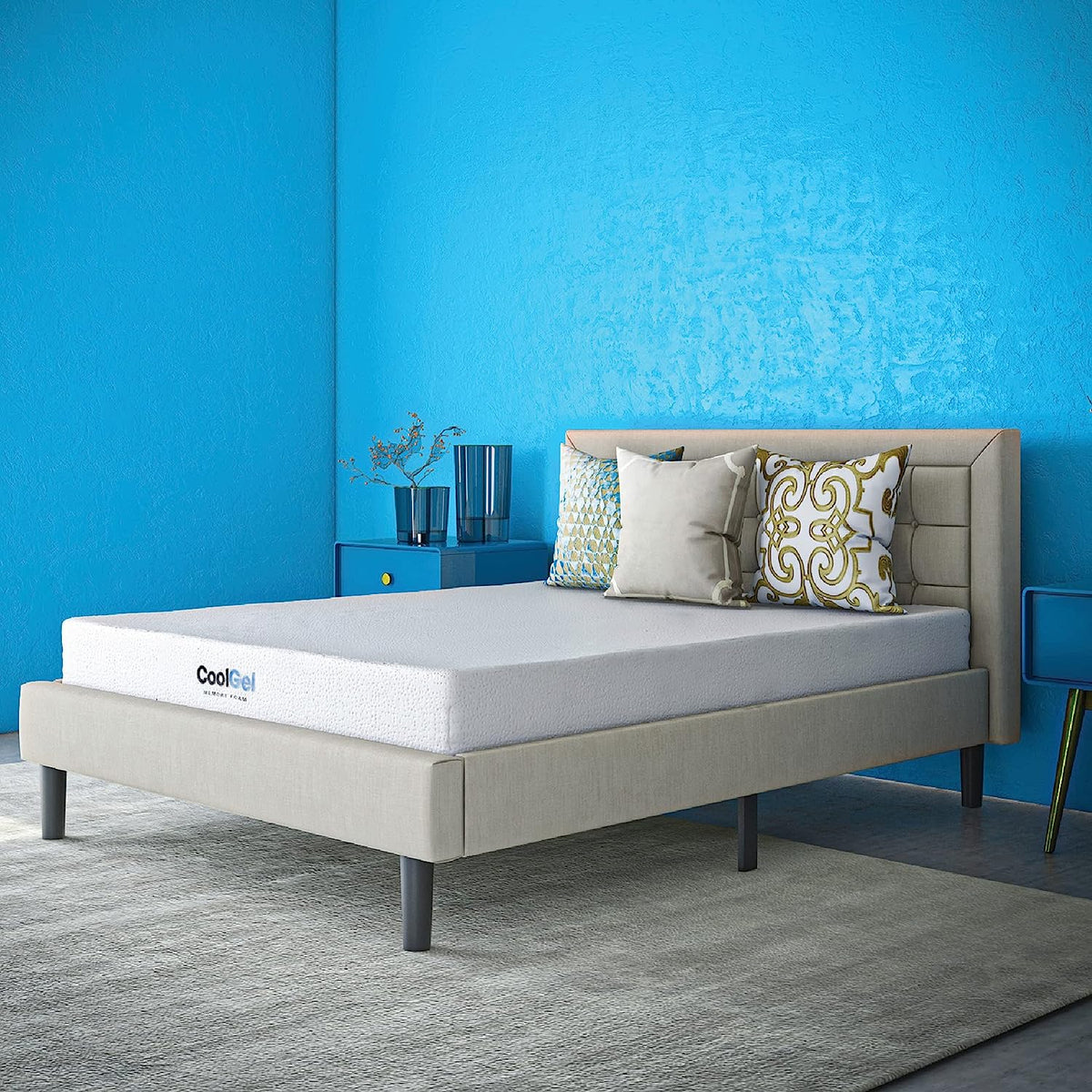 8 Inch Soft Cool Gel Memory Foam 8-Inch Mattress | Enhanced Comfort & Support