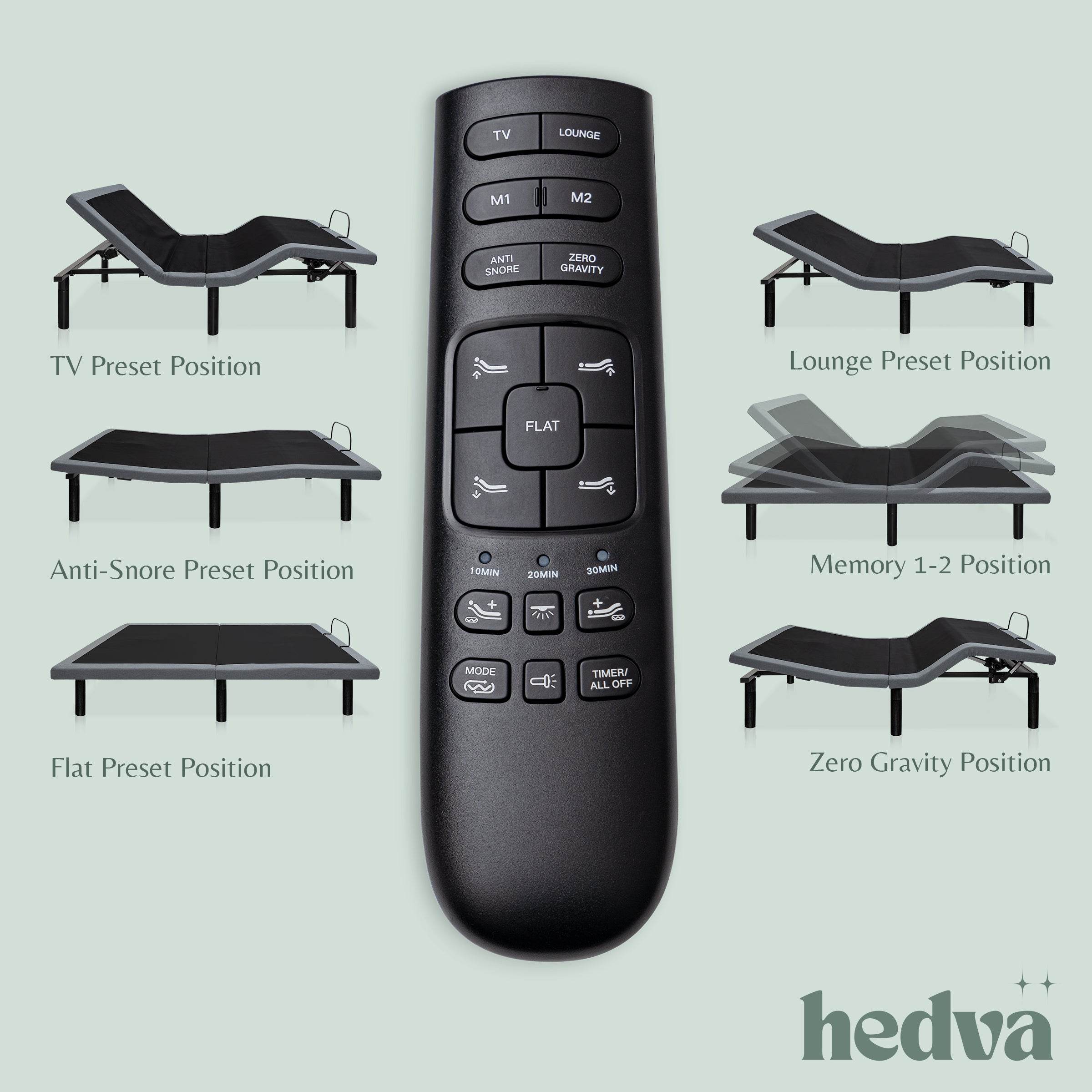 Hedva Adjustable Bed Frame