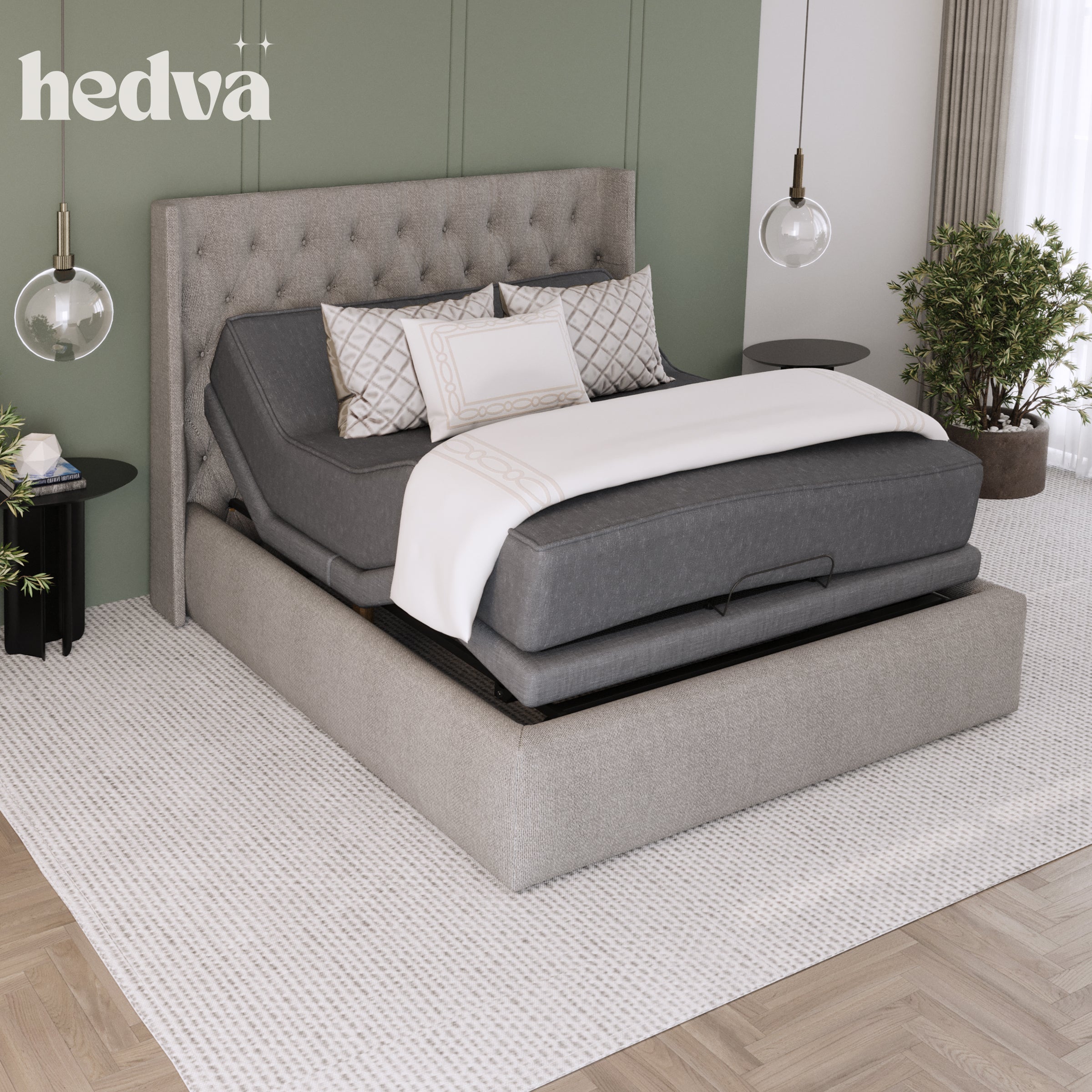 Hedva Adjustable Bed Frame