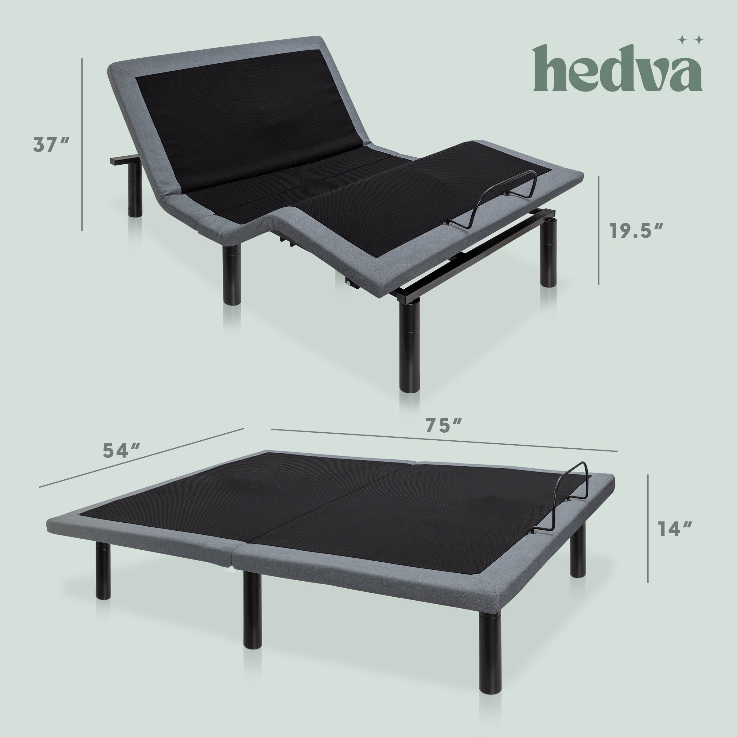 Hedva Adjustable Bed Frame