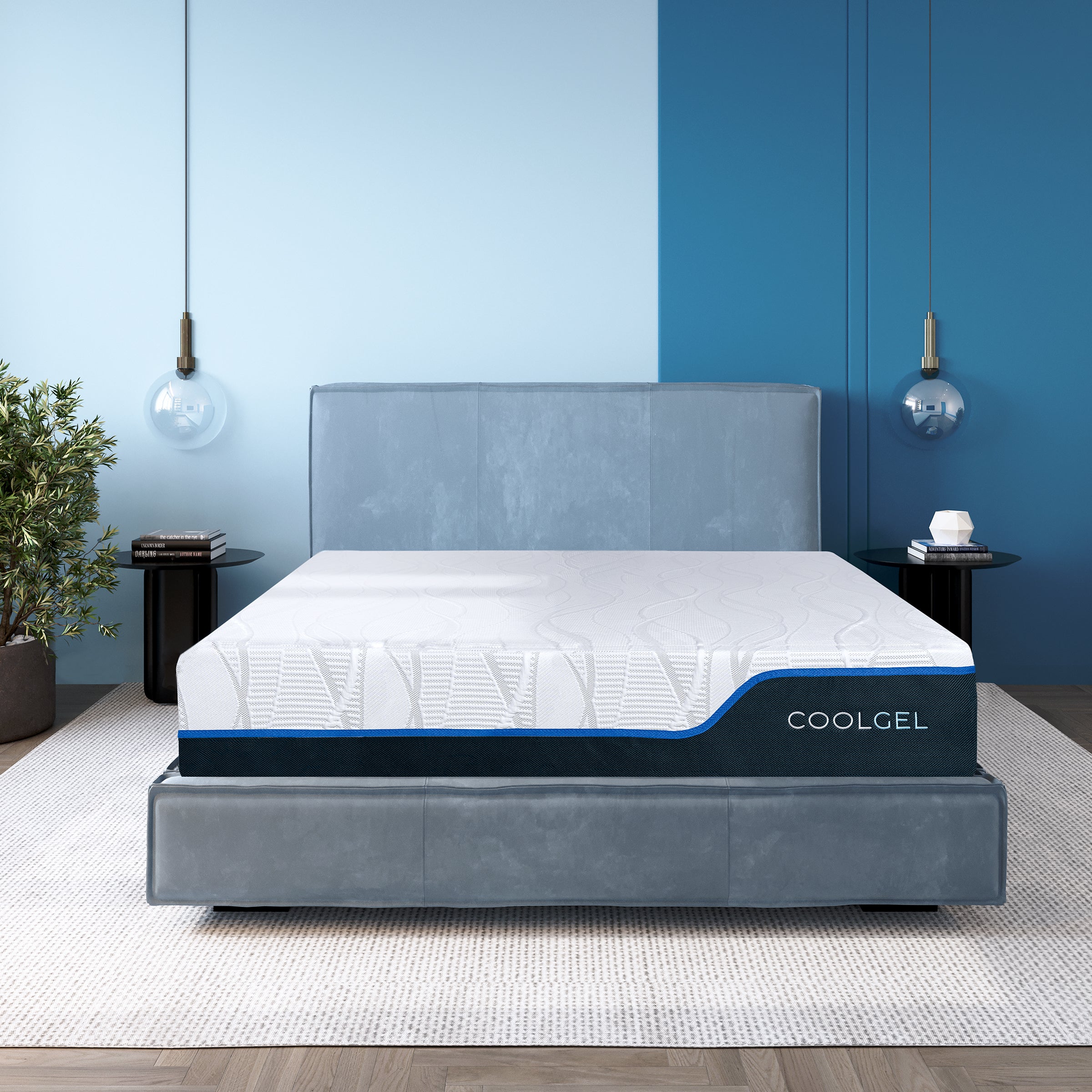 Cool Gel Memory Foam 10 Inch Antimicrobial Mattress 3.0