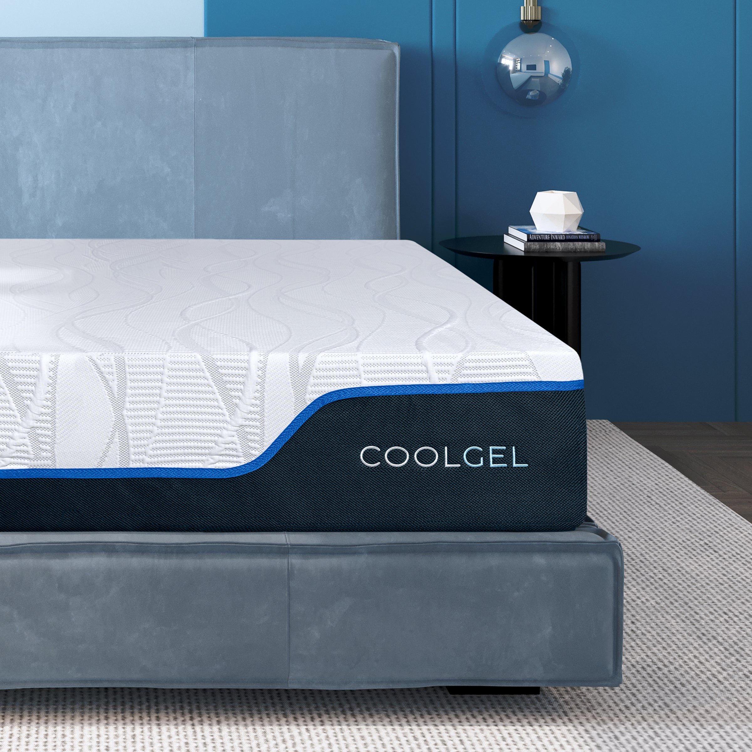 Cool Gel Memory Foam 12 Inch Antimicrobial Mattress 3.0