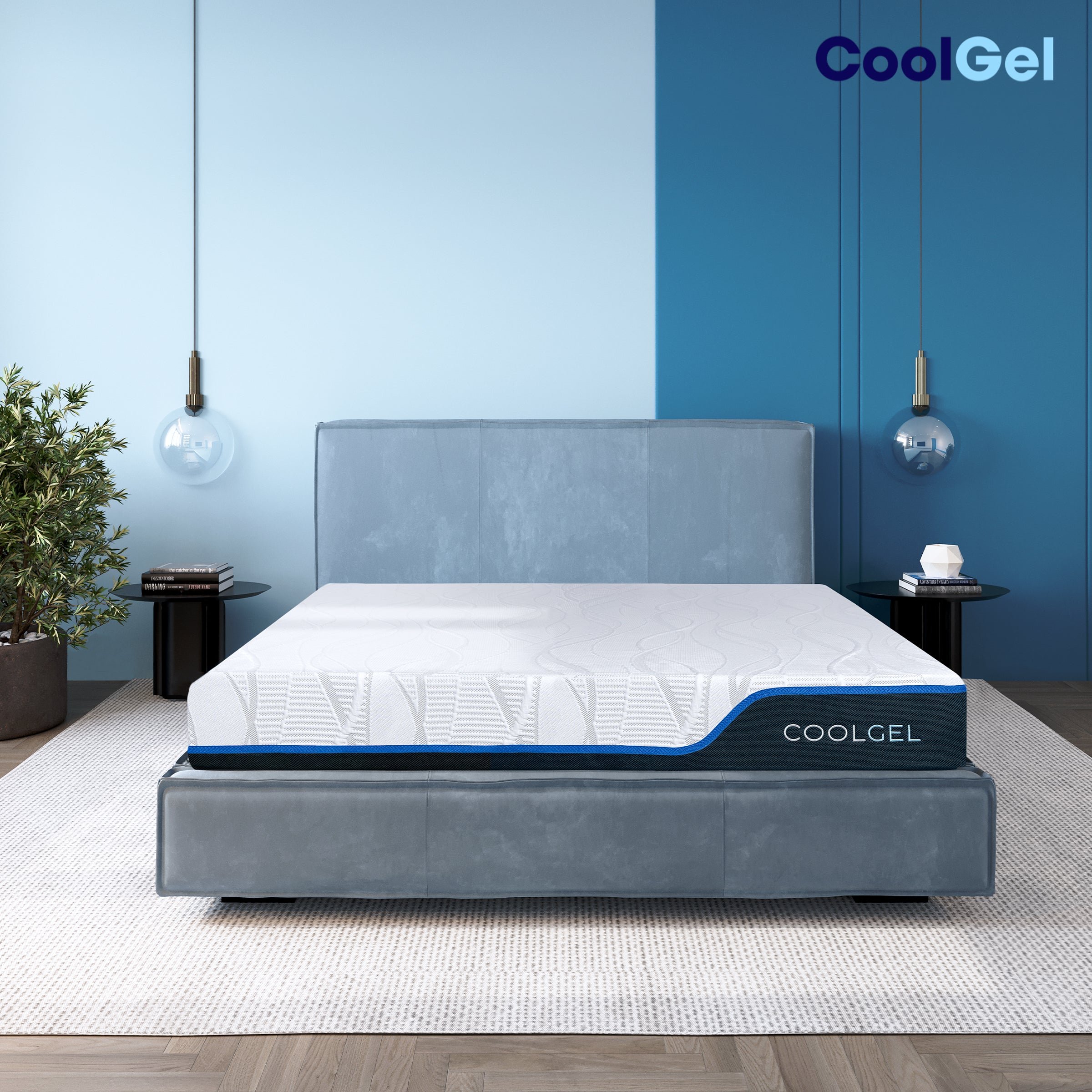 Cool Gel Memory Foam 8 Inch Antimicrobial Mattress 3.0