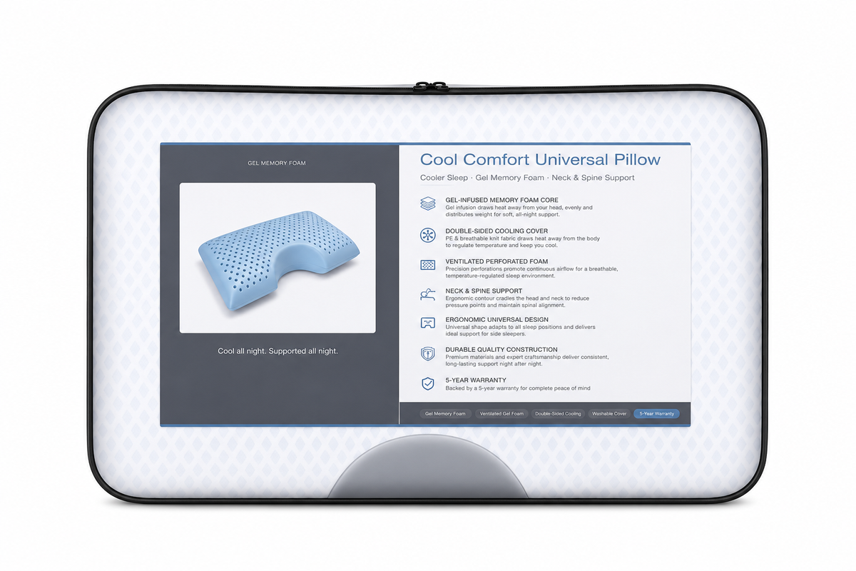 Cool Comfort Pillow