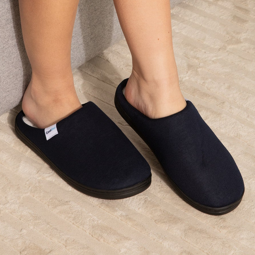 Cool Gel Memory Foam Slippers