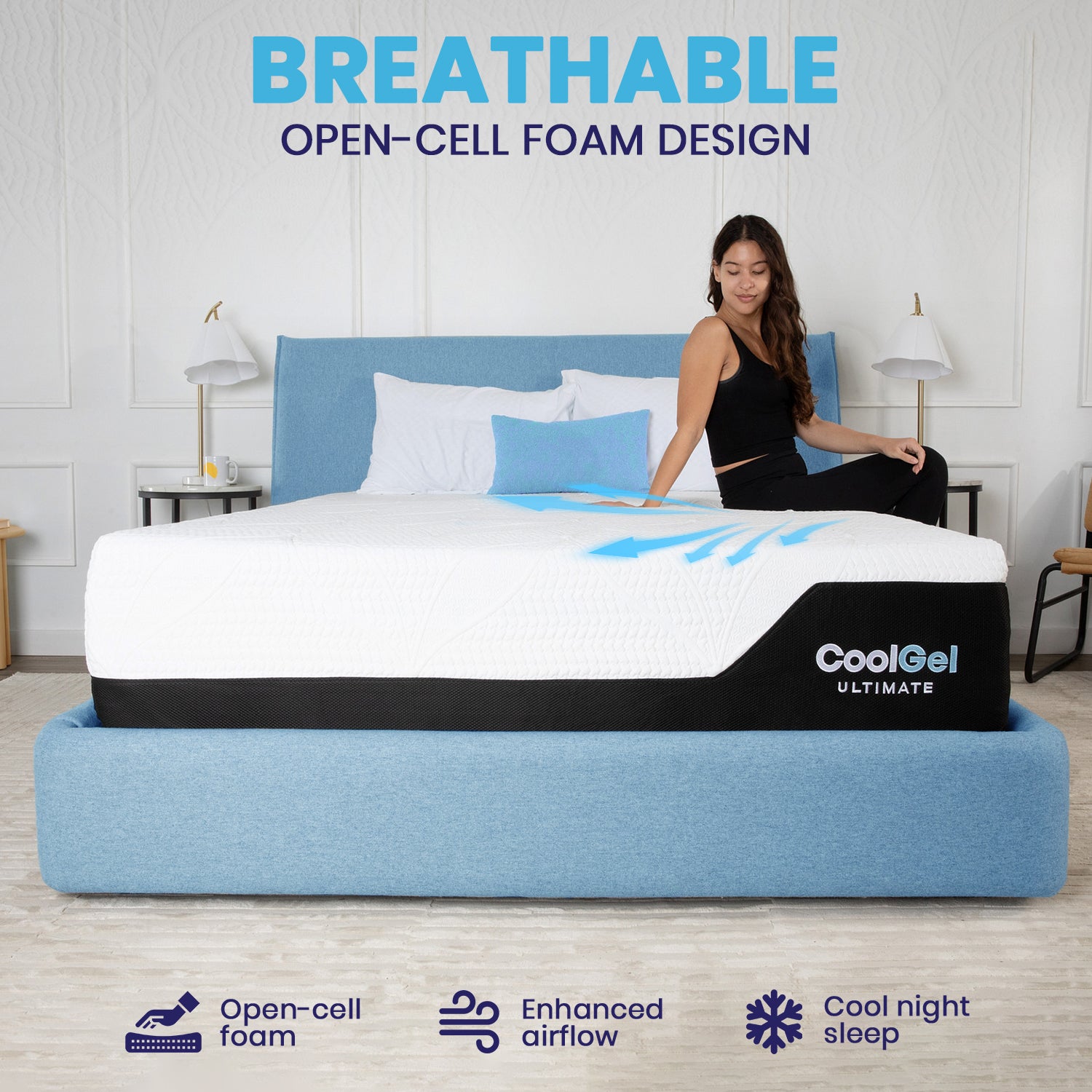 Cool Gel Ultimate 14-Inch Mattress