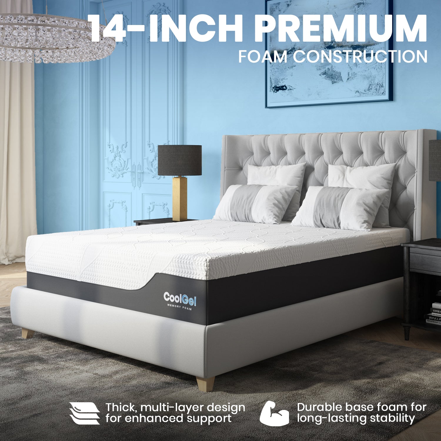 Cool Gel Ultimate 14-Inch Mattress