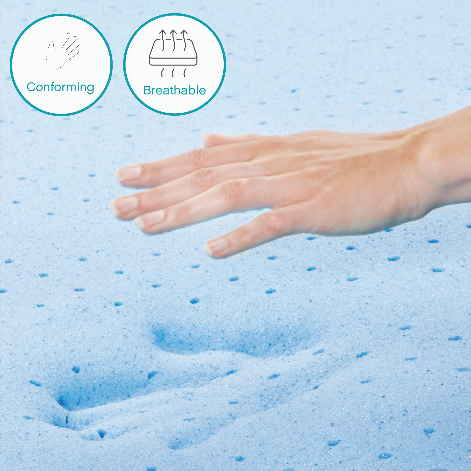 Cool Gel Memory Foam 4.5-Inch Mattress