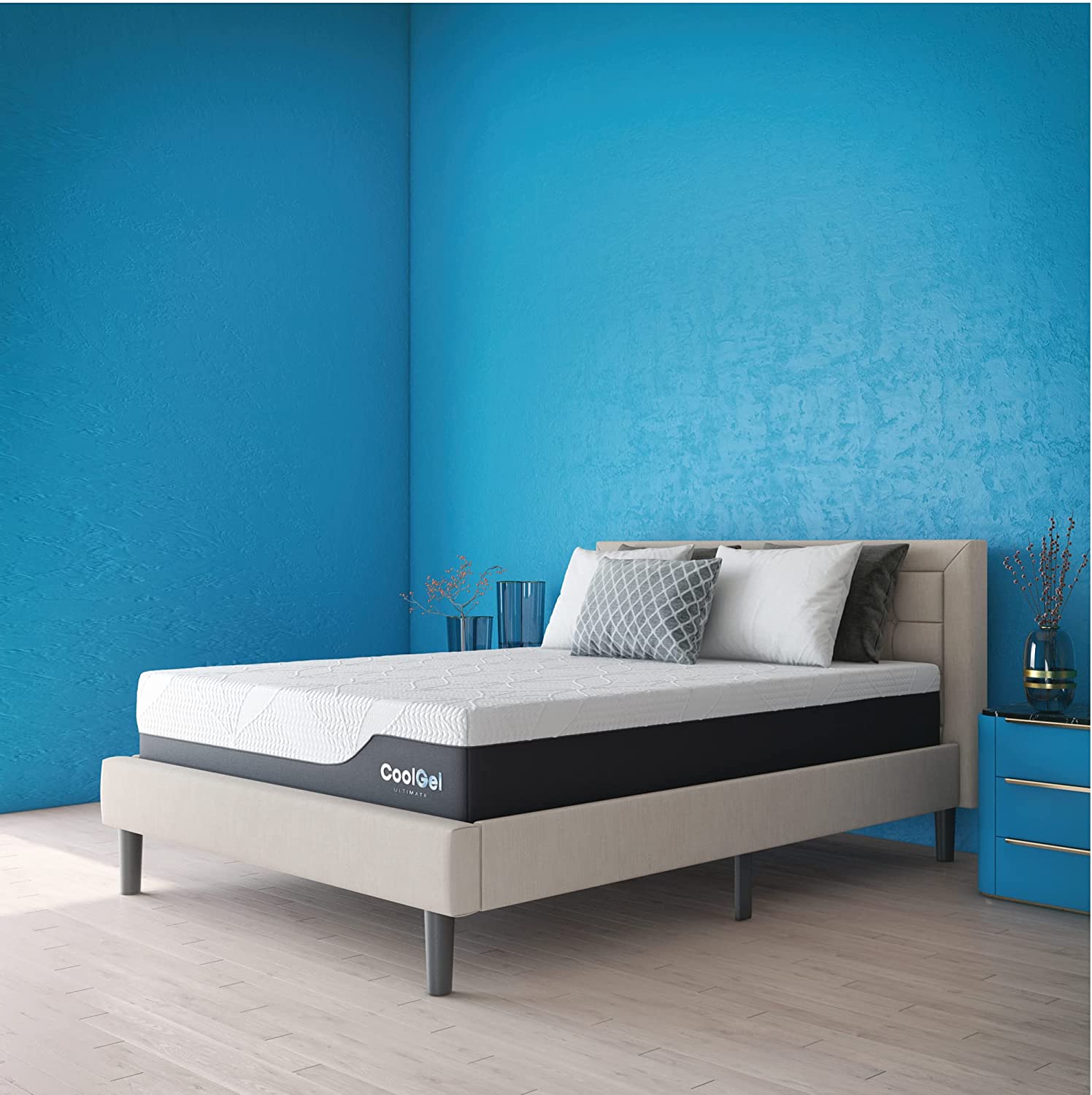 Cool Gel 14 Inch Memory Foam Mattress for Better Sleep